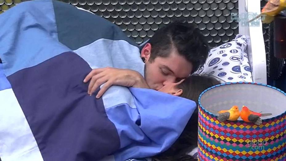 Nasser e Andressa no BBB 13