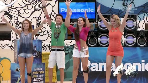 Natália, Nasser, Andressa e Fernanda sobrevivem ao BBB13