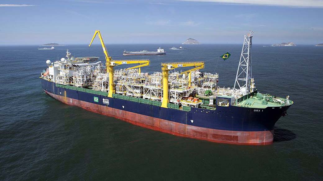 Navio do grupo OGX