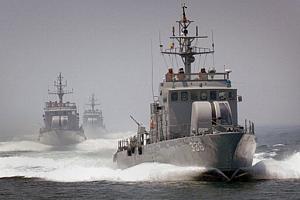 Navios de guerra sul-coreanos foram levados à zona de fronteira no Mar Amarelo