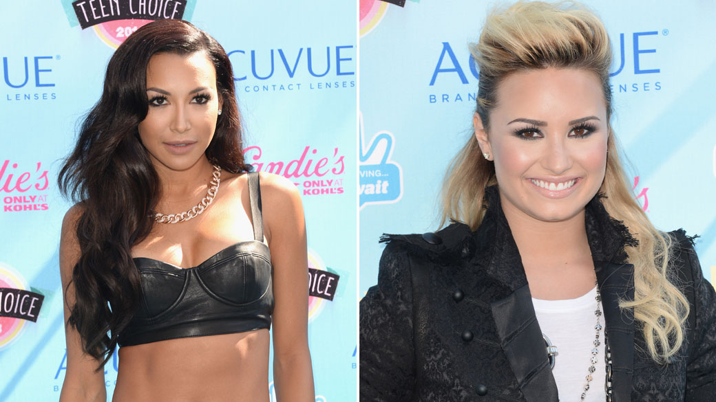 Naya Rivera e Demi Lovato
