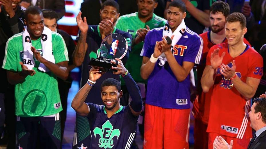 O Jogo das Estrelas da NBA, temporada 2014, em Nova Orleans: Kyrie Irving, o MVP