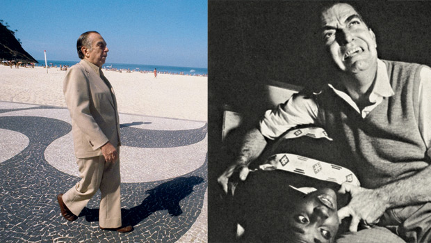 IMPÉRIO DA FANTASIA - O pernambucano Nelson em seu habitat, as ruas do Rio de Janeiro, nos anos 70, e contracenando com a atriz Léa Garcia na peça Perdoa-me por Me Traíres, de sua autoria: um autor fiel apenas à própria imaginação e sem grande apreço pela fronteira que separa o real do inventado