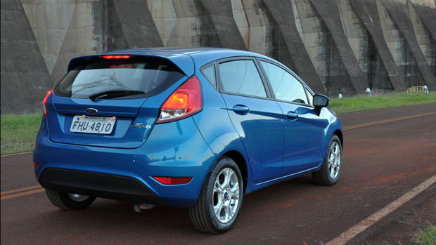 New Fiesta montado no Brasil