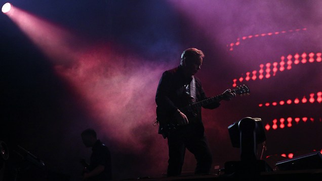 Apresentação do New Order no Lollapalooza 2014, em São Paulo Apresentação do New Order no Lollapalooza 2014, em São Paulo