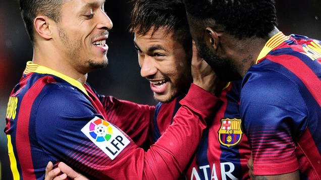 Após 39 dias, Neymar volta a marcar pelo Barcelona contra o Celta de Vigo, nesta quarta-feira (26), pelo Campeonato Espanhol Após 39 dias, Neymar volta a marcar pelo Barcelona contra o Celta de Vigo, nesta quarta-feira (26), pelo Campeonato Espanhol