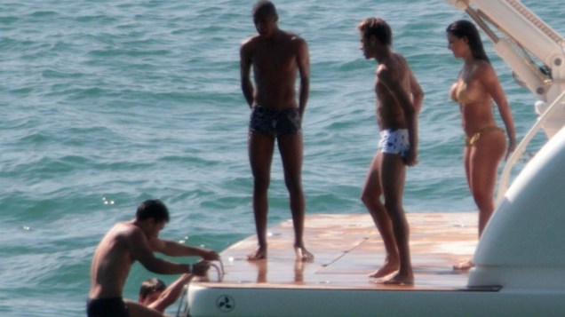 Neymar e a popa. Do barco