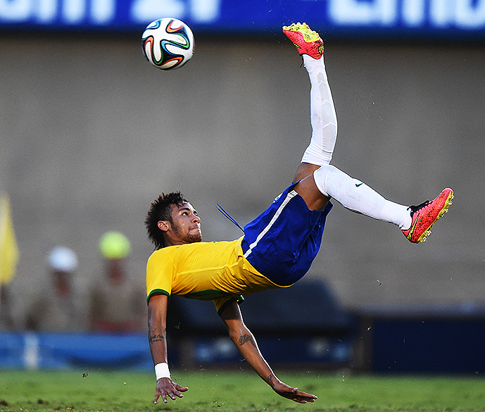 Neymar Na Seleção Brasileira - Placar - O Futebol Sem Barreiras Para Você