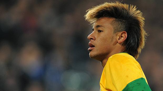 Neymar, durante partida amistosa entre Brasil x Bósnia, relizada no Estádio AFG Arena na cidade de St. Gallen, Suíça