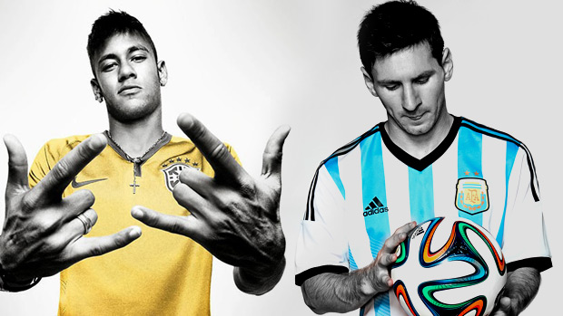 Nike x Adidas: Neymar e a seleção brasileira estão com a gigante americana, Messi e a Adidas defendem a alemã líder de mercado