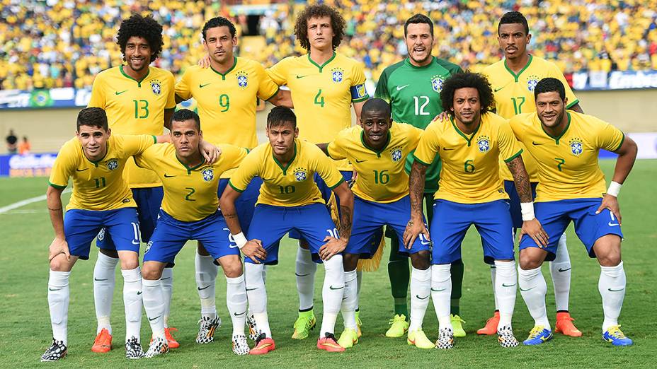 Neymar foi o destaque do Brasil na goleada sobre o Panamá, no estádio Serra Dourada, em Goiânia