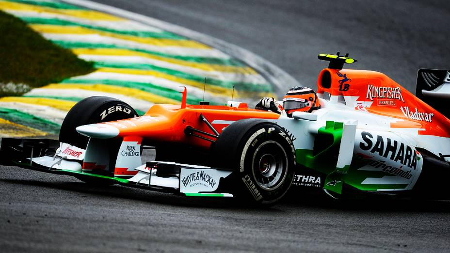 Nico Hulkenberg durante o GP do Brasil de Fórmula 1, em Interlagos