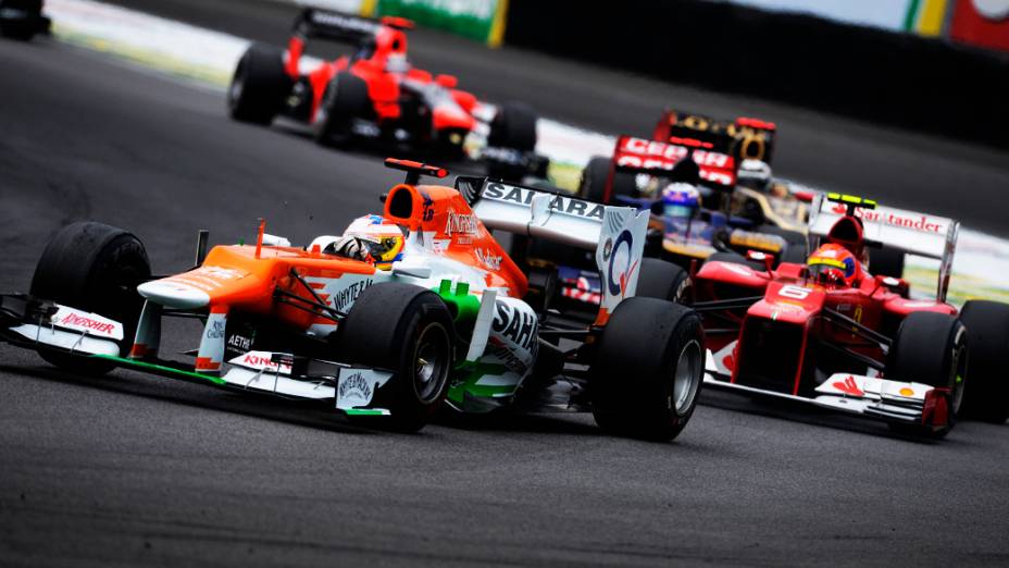 Nico Hulkenberg durante o GP do Brasil de Fórmula 1, em Interlagos