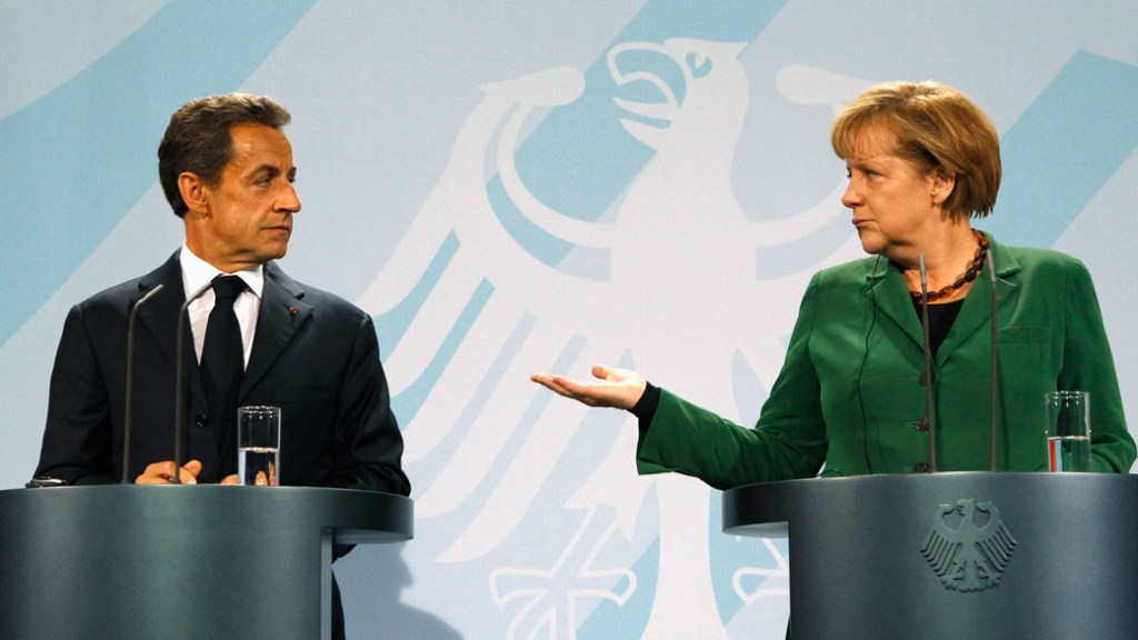 A ideia é defendida pela chanceler alemã, Angela Merkel, e pelo presidente da França, Nicolas Sarkozy