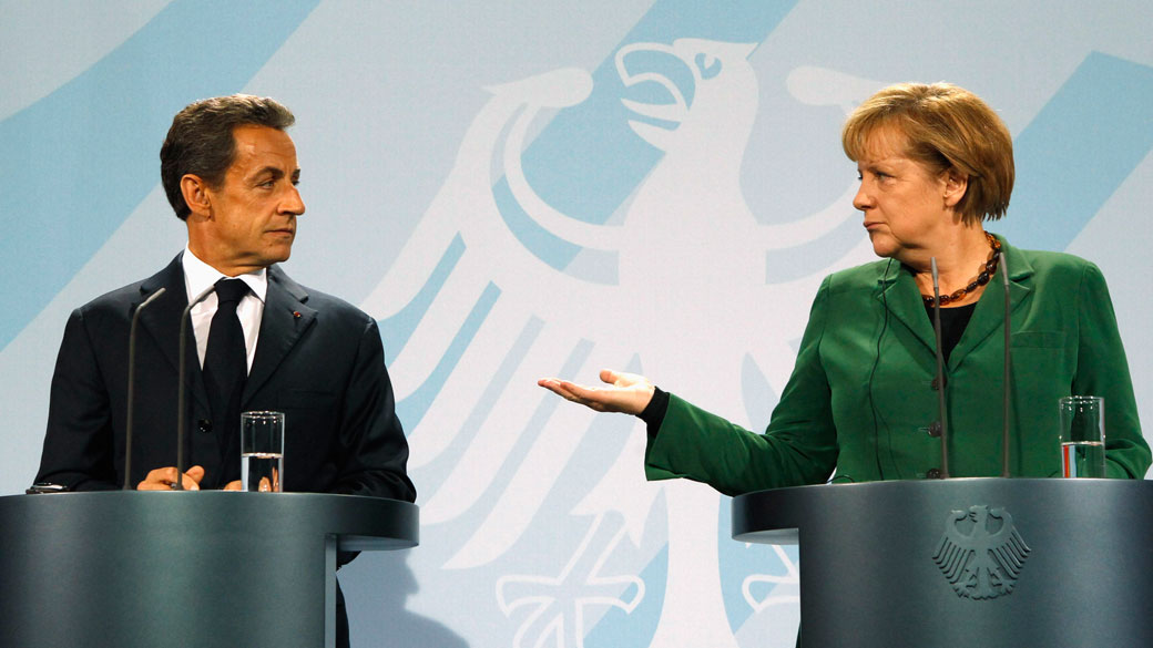 A ideia é defendida pela chanceler alemã, Angela Merkel, e pelo presidente da França, Nicolas Sarkozy
