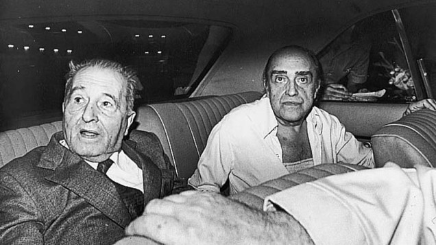 Carlos Prestes e Oscar Niemeyer