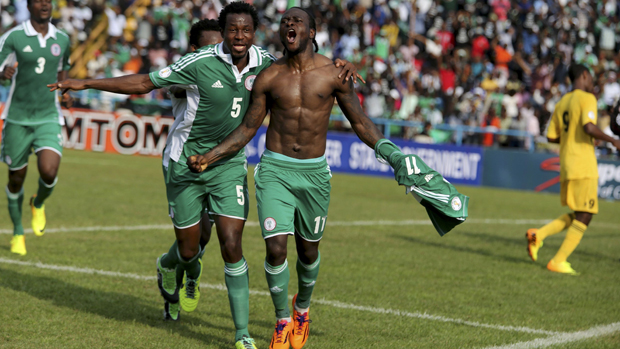 Nigéria comemora vitória dianta da Etiópia