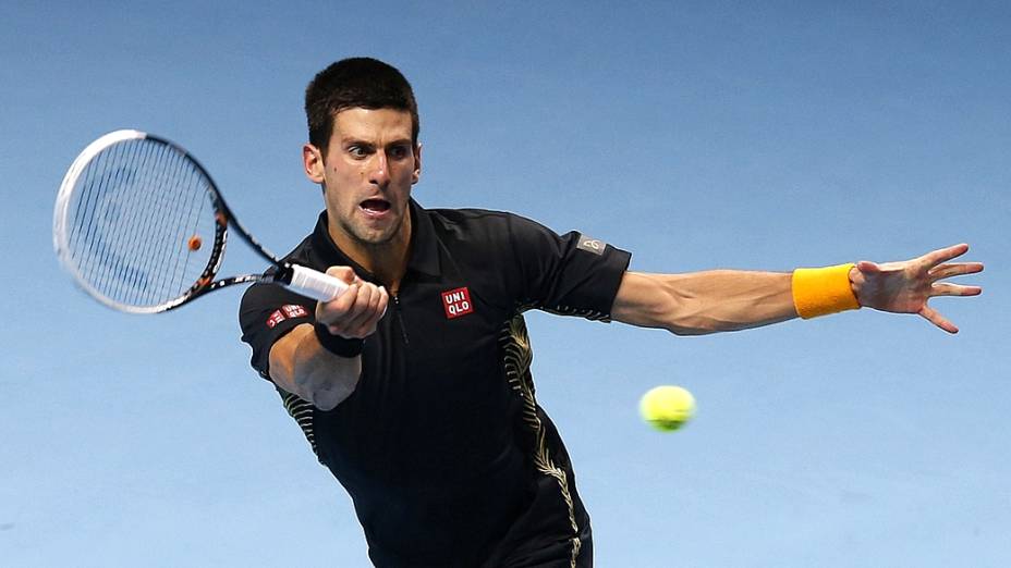 Novak Djokovic, em busca de seu sexto título mundial em 2012