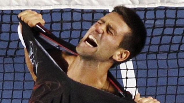 Novak Djokovic, vencedor do Aberto da Austrália 2012
