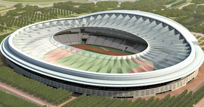 Projeto do novo estádio do Atlético de Madri