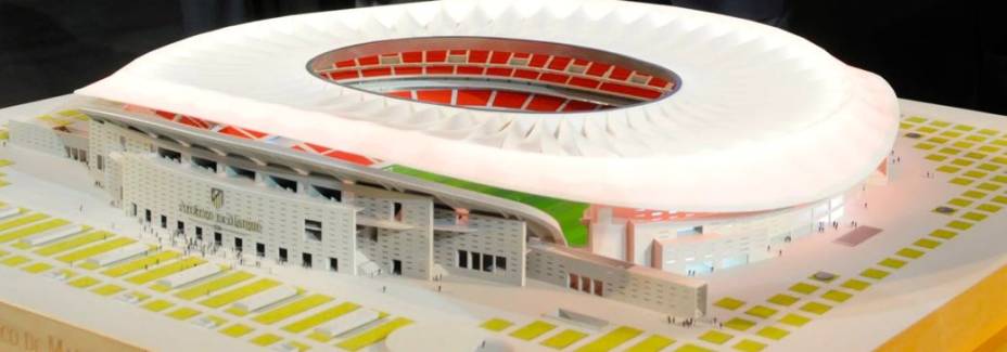 Projeto do novo estádio do Atlético de Madri