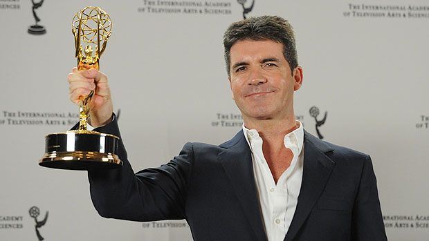 O apresentador britânico Simon Cowell ganha prêmio honorário do Emmy Internacional