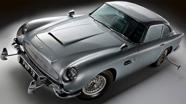 O Aston Martin de James Bond