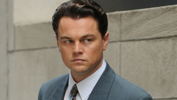 O ator Leonardo DiCaprio em cena do filme O Lobo de Wall Street