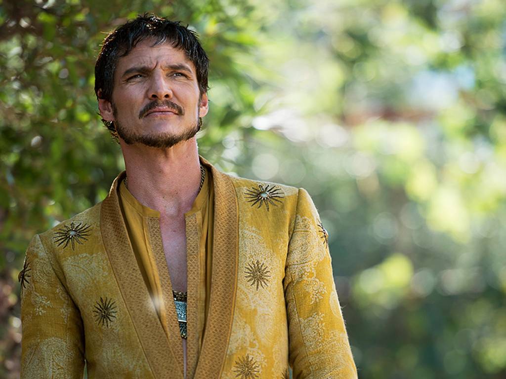 O ator Pedro Pascal como Oberyn Martell em 'Game of Thrones'