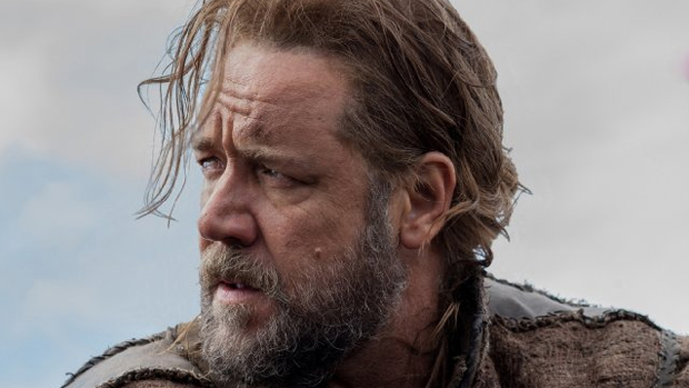 O ator Russell Crowe no filme 'Noé'