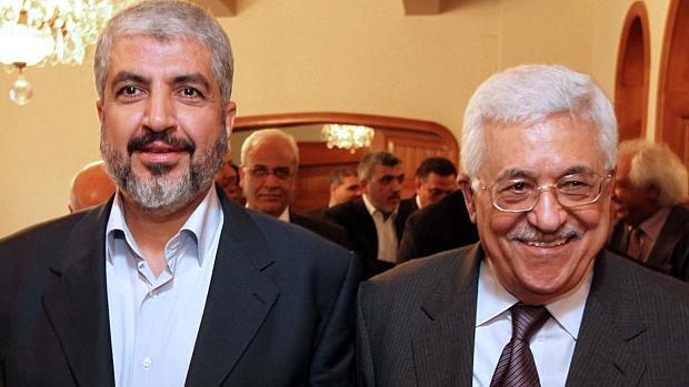 O chefe do Hamas, Khaled Mechaal, e o presidente da Autoridade Palestina, Mahmoud Abbas, também se reuniram em novembro