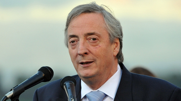 O ex-presidente argentino Néstor Kirchner