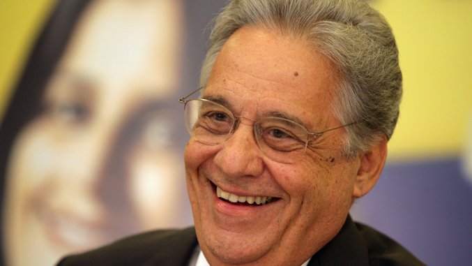 O ex-presidente Fernando Henrique Cardoso