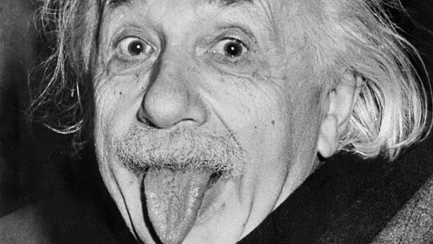 O físico Albert Einstein