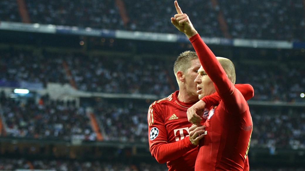 O holandês Arjen Robben fez o primeiro gol do Bayern de Munique