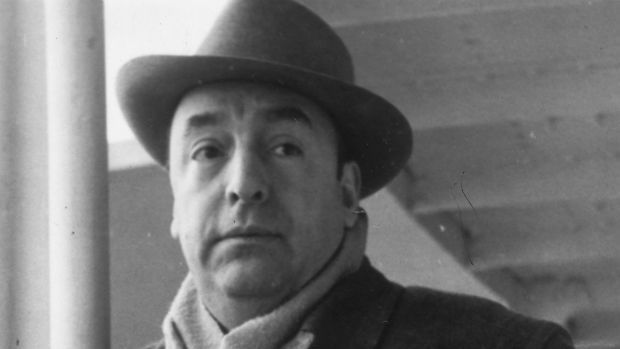 O poeta chileno Pablo Neruda
