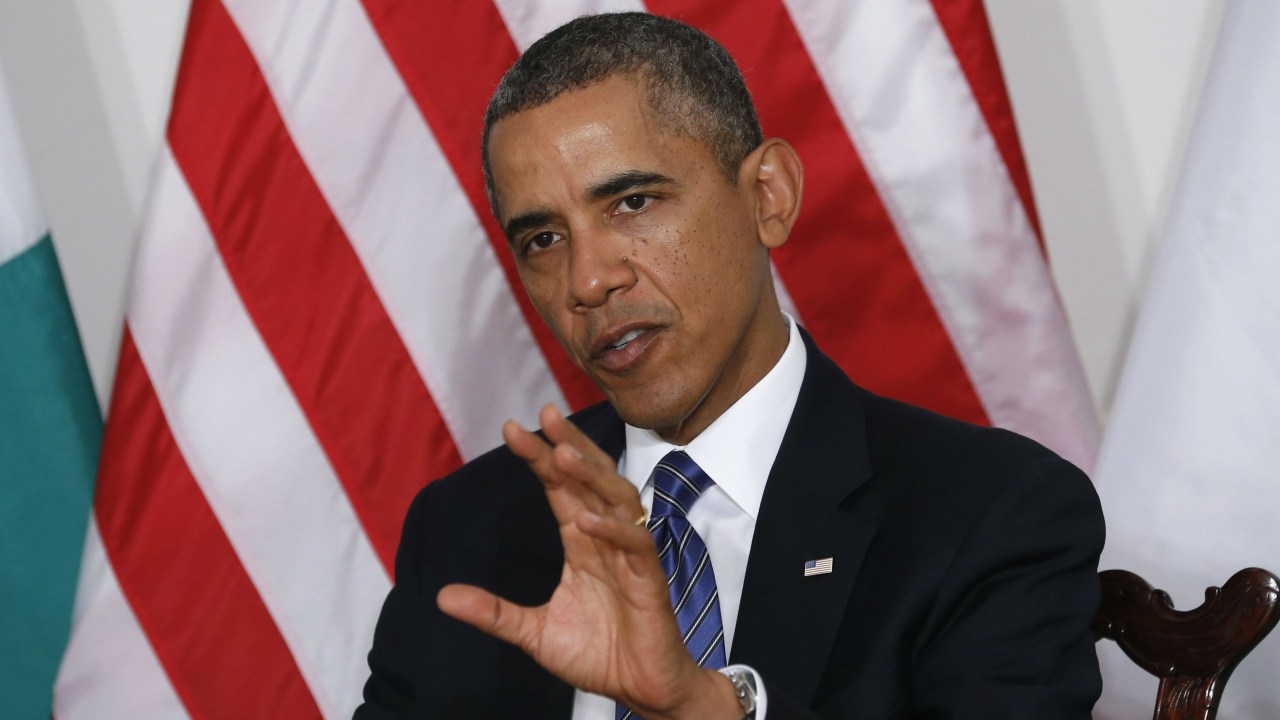 O presidente americano Barack Obama fala sobre o atentado contra o shopping Westgate, no Quênia