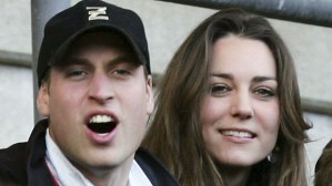 O príncipe William e a namorada Kate Middleton em foto de 2007
