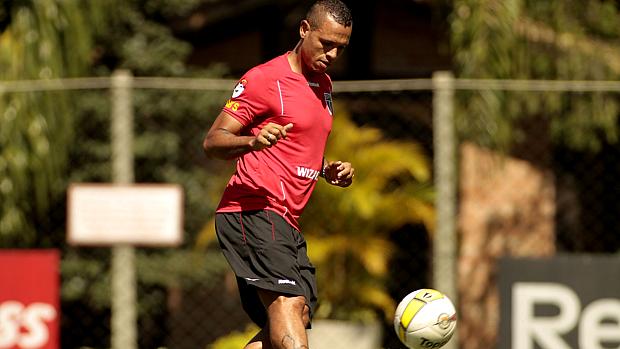 O último jogo de Luis Fabiano foi dia 28 de janeiro, quando o time venceu o São Caetano