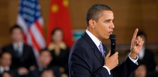 Obama na China: 'Liberdades deveriam estar ao alcance de todos'
