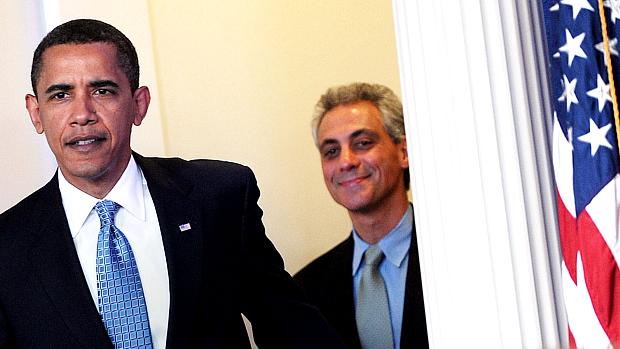 Obama e Rahm Emanuel