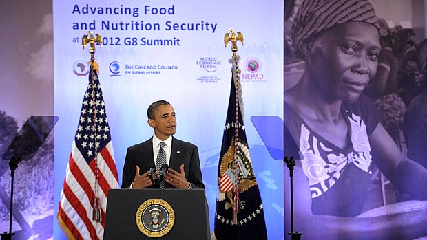 Obama: 'Para a nação mais rica do mundo é um imperativo moral liderar a luta contra a fome'