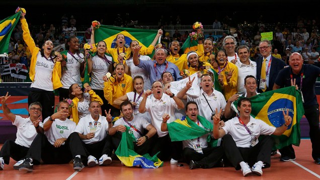 Brasil vence Estados Unidos e ganha ouro na Olimpíada de Londres