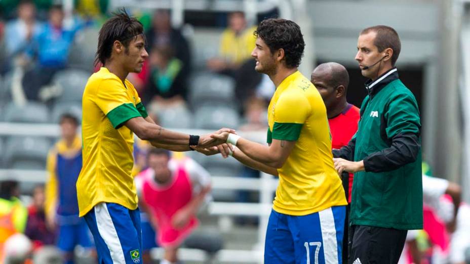 Partida entre Brasil e Nova Zelândia, em 01/08/2012