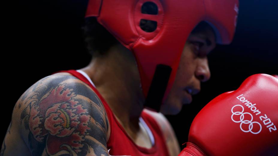 Pugilista brasileira, Adriana Araújo conquista a medalha de bronze nos Jogos Olímpicos em 08/08/2012