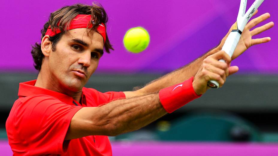 O tenista Roger Federer, da Suíça