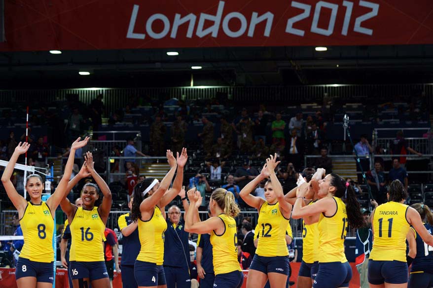 Seleção brasileira de vôlei nas Olimpíadas de Londres em agosto