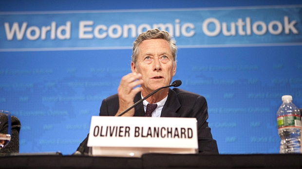 Olivier Blanchard, economista-chefe do FMI, faz declarações a jornal francês