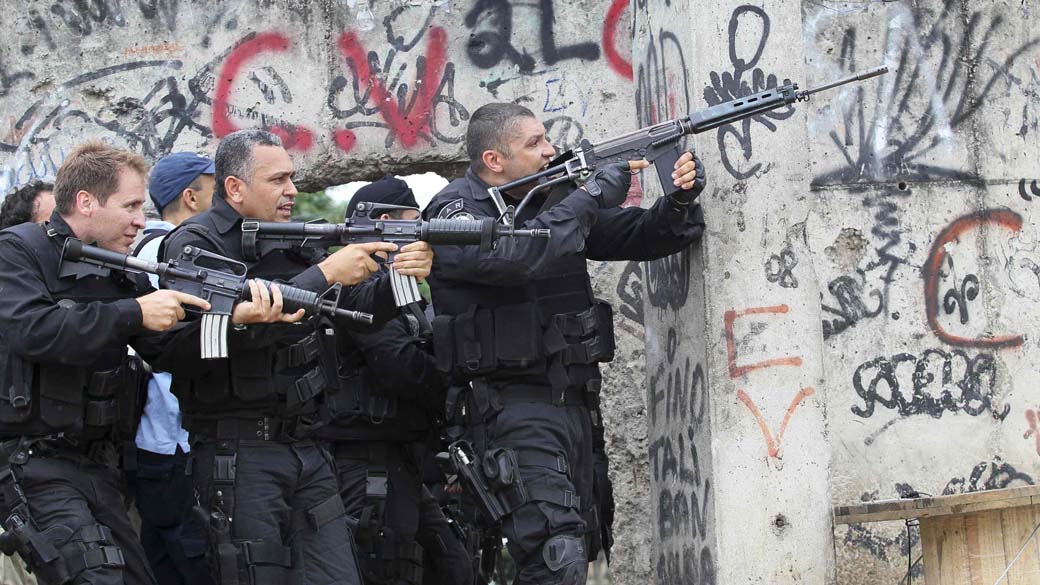 Operação policial na favela Jacarezinho, no Rio de Janeiro
