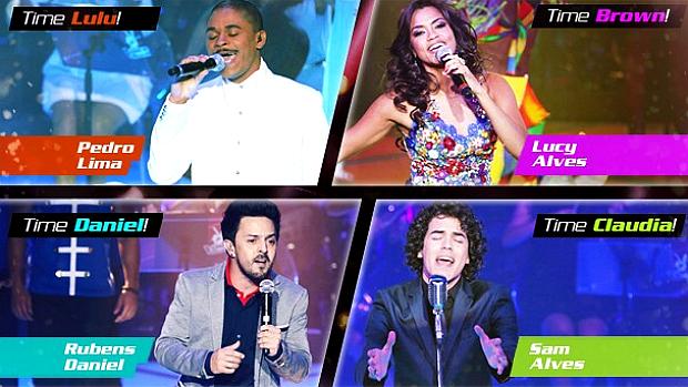 Os finalistas do The Voice Brasil